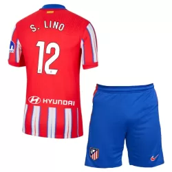 Levné Dětský Fotbalový Dres Atlético Madrid S. Lino 12 Domácí 2024-25 Levné Dětský Fotbalový Dres Atlético Madrid S. Lino 12 Domácí 2024-25