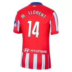 Levné Mužský Fotbalový Dres Atlético Madrid M. Llorent 14 Domácí 2024-25 Levné Mužský Fotbalový Dres Atlético Madrid M. Llorent 14 Domácí 2024-25