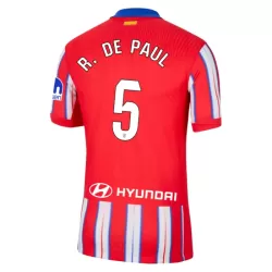 Levné Mužský Fotbalový Dres Atlético Madrid R. De Paul 5 Domácí 2024-25 Levné Mužský Fotbalový Dres Atlético Madrid R. De Paul 5 Domácí 2024-25