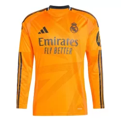 Levné Mužský Fotbalový Dres Real Madrid Venkovní 2024-25 Dlouhý Rukáv Levné Mužský Fotbalový Dres Real Madrid Venkovní 2024-25 Dlouhý Rukáv