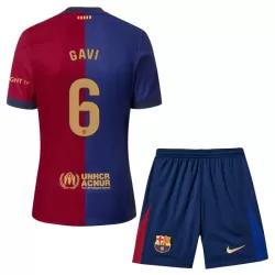 Levné Dětský Fotbalový Dres FC Barcelona Gavi 6 Domácí 2024-25 Levné Dětský Fotbalový Dres FC Barcelona Gavi 6 Domácí 2024-25