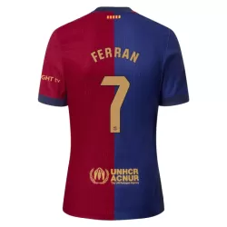 Levné Mužský Fotbalový Dres FC Barcelona Ferran 7 Domácí 2024-25 Levné Mužský Fotbalový Dres FC Barcelona Ferran 7 Domácí 2024-25