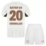 Levné Dětský Fotbalový Dres Bayer 04 Leverkusen Alejandro Grimaldo 20 Venkovní 2024-25