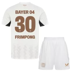 Levné Dětský Fotbalový Dres Bayer 04 Leverkusen Jeremie Frimpong 30 Venkovní 2024-25