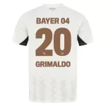 Levné Mužský Fotbalový Dres Bayer 04 Leverkusen Alejandro Grimaldo 20 Venkovní 2024-25