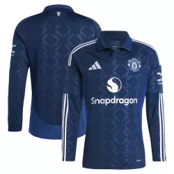 Levné Mužský Fotbalový Dres Manchester United Venkovní 2024-25 Dlouhý Rukáv Levné Mužský Fotbalový Dres Manchester United Venkovní 2024-25 Dlouhý Rukáv