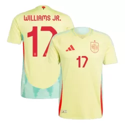 Levné Mužský Fotbalový Dres Španělsko Williams JR 17 Venkovní ME 2024 Levné Mužský Fotbalový Dres Španělsko Williams JR 17 Venkovní ME 2024