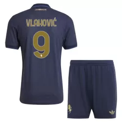 Levné Dětský Fotbalový Dres Juventus Vlahovic 9 Alternativní 2024-25 Levné Dětský Fotbalový Dres Juventus Vlahovic 9 Alternativní 2024-25
