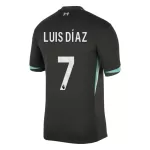Levné Mužský Fotbalový Dres Liverpool Luis Diaz 7 Venkovní 2024-25