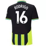 Levné Mužský Fotbalový Dres Manchester City Rodrigo 16 Venkovní 2024-25