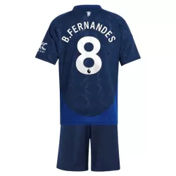 Levné Dětský Fotbalový Dres Manchester United Bruno Fernandes 8 Venkovní 2024-25 Levné Dětský Fotbalový Dres Manchester United Bruno Fernandes 8 Venkovní 2024-25