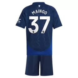 Levné Dětský Fotbalový Dres Manchester United Mainoo 37 Venkovní 2024-25 Levné Dětský Fotbalový Dres Manchester United Mainoo 37 Venkovní 2024-25