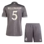 Levné Dětský Fotbalový Dres Real Madrid Bellingham 5 Alternativní 2024-25