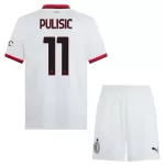 Levné Dětský Fotbalový Dres AC Milán Pulisic 11 Venkovní 2024-25