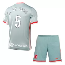 Levné Dětský Fotbalový Dres Atlético Madrid R. De Paul 5 Venkovní 2024-25 Levné Dětský Fotbalový Dres Atlético Madrid R. De Paul 5 Venkovní 2024-25