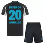 Levné Dětský Fotbalový Dres Bayer 04 Leverkusen Alejandro Grimaldo 20 Alternativní 2024-25