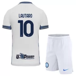 Levné Dětský Fotbalový Dres Inter Milán Lautaro Martinez 10 Venkovní 2024-25 Levné Dětský Fotbalový Dres Inter Milán Lautaro Martinez 10 Venkovní 2024-25