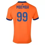 Levné Mužský Fotbalový Dres Olympique de Marseille Mbemba 99 Alternativní 2024-25