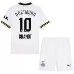 Levné Dětský Fotbalový Dres Borussia Dortmund Brandt 10 Alternativní 2024-25