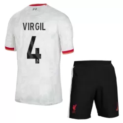 Levné Dětský Fotbalový Dres Liverpool Virgil 4 Alternativní 2024-25 Levné Dětský Fotbalový Dres Liverpool Virgil 4 Alternativní 2024-25