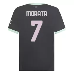 Levné Mužský Fotbalový Dres AC Milán Morata 7 Alternativní 2024-25