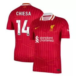 Levné Mužský Fotbalový Dres Liverpool Chiesa 14 Domácí 2024-25 Levné Mužský Fotbalový Dres Liverpool Chiesa 14 Domácí 2024-25
