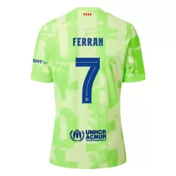Levné Mužský Fotbalový Dres FC Barcelona Ferran 7 Alternativní 2024-25 Levné Mužský Fotbalový Dres FC Barcelona Ferran 7 Alternativní 2024-25