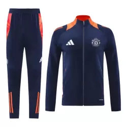 Levné Mužský Manchester United Teplákové Soupravy 2024-25 Navy Levné Mužský Manchester United Teplákové Soupravy 2024-25 Navy