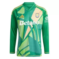 Levné Mužský Fotbalový Dres Aston Villa Brankářské 2024-25 Zelená Dlouhý Rukáv Levné Mužský Fotbalový Dres Aston Villa Brankářské 2024-25 Zelená Dlouhý Rukáv