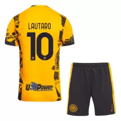 Levné Dětský Fotbalový Dres Inter Milán Lautaro Martinez 10 Alternativní 2024-25 Levné Dětský Fotbalový Dres Inter Milán Lautaro Martinez 10 Alternativní 2024-25