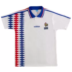 Levné Mužský Fotbalový Dres Francie Venkovní Retro 1994 Levné Mužský Fotbalový Dres Francie Venkovní Retro 1994