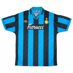 Levné Mužský Fotbalový Dres Inter Milán 1994-95 Domácí Retro Levné Mužský Fotbalový Dres Inter Milán 1994-95 Domácí Retro