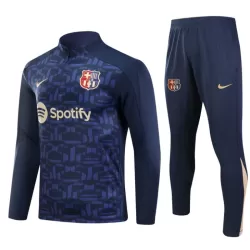 Levné Mužský Barcelona Tréninkové teplákové soupravy Čtvrt-Zip 2024-25 Navy Levné Mužský Barcelona Tréninkové teplákové soupravy Čtvrt-Zip 2024-25 Navy