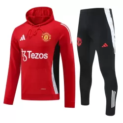Levné Mužský Manchester United Hoodie Tréninkové teplákové soupravy 2024-25 Červená Levné Mužský Manchester United Hoodie Tréninkové teplákové soupravy 2024-25 Červená