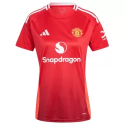 Levné Dámský Fotbalový Dres Manchester United Domácí 2024-25 Levné Dámský Fotbalový Dres Manchester United Domácí 2024-25
