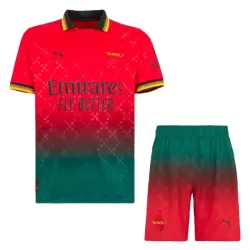 Levné Dětský Fotbalový Dres AC Milán Čtvrtý Brankářské 2024-25 Levné Dětský Fotbalový Dres AC Milán Čtvrtý Brankářské 2024-25