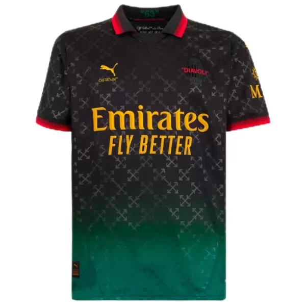 Levné Mužský Fotbalový Dres AC Milán Christian Pulisic 11 Čtvrtý 2024-25