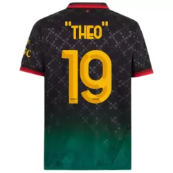 Levné Mužský Fotbalový Dres AC Milán Theo Hernandez 19 Čtvrtý 2024-25