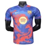 Levné Mužský Fotbalový Dres Barcelona x Flame 2024-25 - Speciální