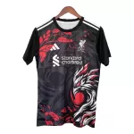 Levné Mužský Fotbalový Dres Liverpool 2024-25 Černá - Speciální