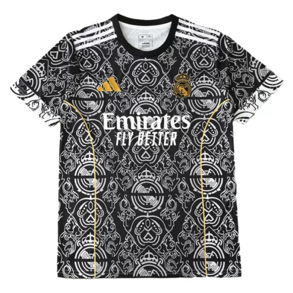 Levné Mužský Fotbalový Dres Real Madrid 2024-25 Černá - Speciální Levné Mužský Fotbalový Dres Real Madrid 2024-25 Černá - Speciální