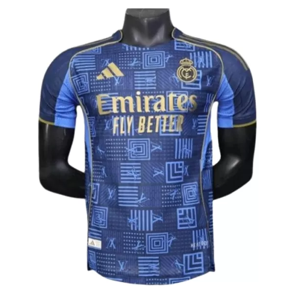 Levné Mužský Fotbalový Dres Real Madrid 2024-25 Modrá - Speciální Levné Mužský Fotbalový Dres Real Madrid 2024-25 Modrá - Speciální
