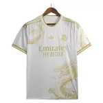 Levné Mužský Fotbalový Dres Real Madrid Dragon 2024-25 Bílá - Speciální