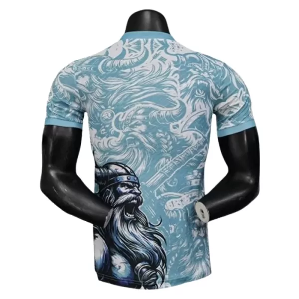 Levné Mužský Fotbalový Dres Real Madrid x Viking Warrior 2024-25 - Speciální