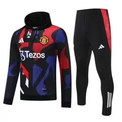 Levné Mužský Manchester United Hoodie Tréninkové teplákové soupravy 2024-25 Levné Mužský Manchester United Hoodie Tréninkové teplákové soupravy 2024-25