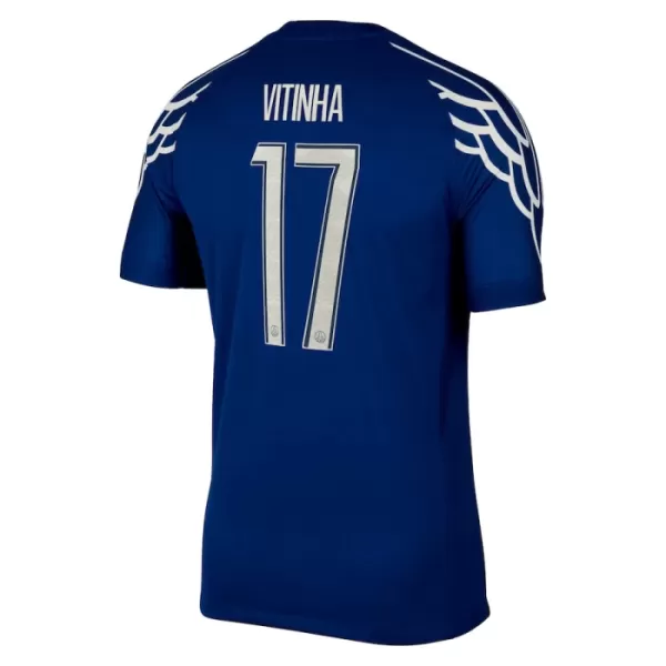 Levné Mužský Fotbalový Dres Paris Saint-Germain Vitinha 17 Čtvrtý 2024-25