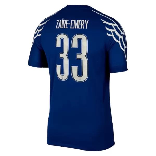 Levné Mužský Fotbalový Dres Paris Saint-Germain Zaire Emery 33 Čtvrtý 2024-25
