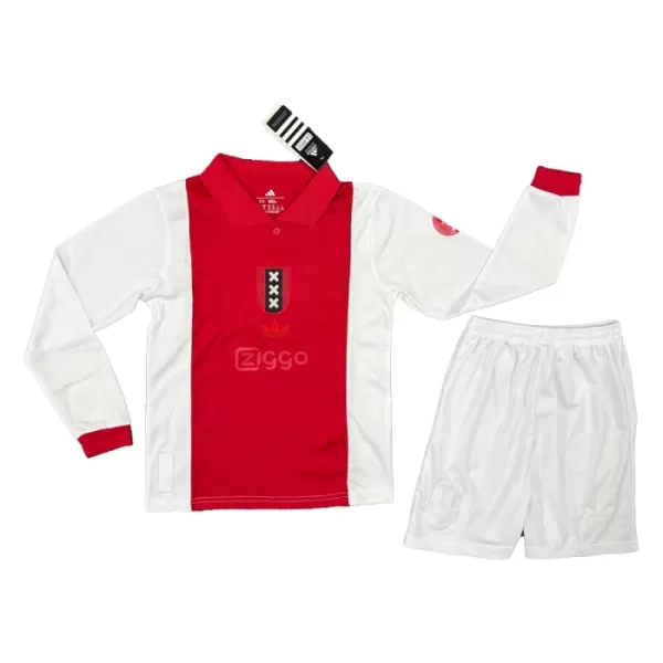 Levné Dětský Fotbalový Dres Ajax Výročí 2025 Dlouhý Rukáv Levné Dětský Fotbalový Dres Ajax Výročí 2025 Dlouhý Rukáv