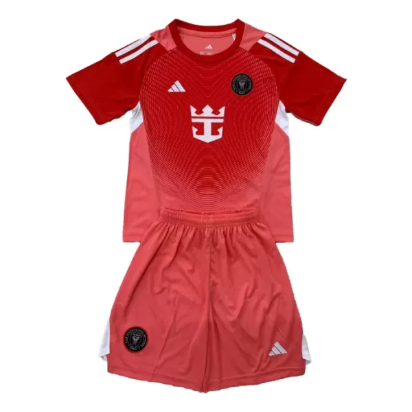 Levné Dětský Fotbalový Dres Inter Miami CF Brankářské 2025-26 Červená Levné Dětský Fotbalový Dres Inter Miami CF Brankářské 2025-26 Červená