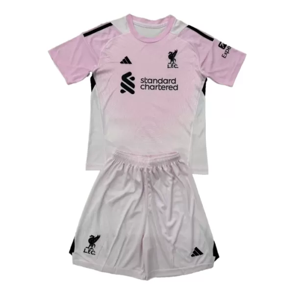 Levné Dětský Fotbalový Dres Liverpool Brankářské 2025-26 Růžová Levné Dětský Fotbalový Dres Liverpool Brankářské 2025-26 Růžová